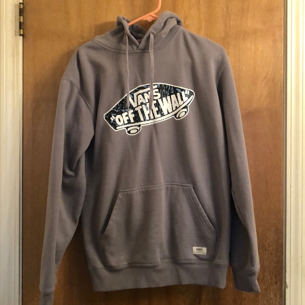 Gray VANS hoodie